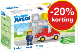 JUNIOR BrandweerWagen met Ladder
