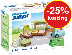 JUNIOR Biologische Marktkraam & Heftruck