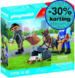 PLAYMOBIL Politie Zoeken