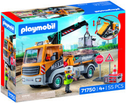 PLAYMOBIL Kiep Vrachtwagen met Kraan