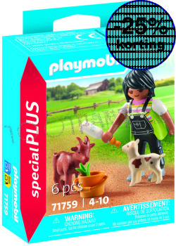 PLAYMOBIL Vrouw met Geiten