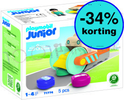 PLAYMOBIL Duw- en Grijp-Vuilniswagen