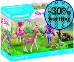 PLAYMOBIL Feeen met Bosdieren