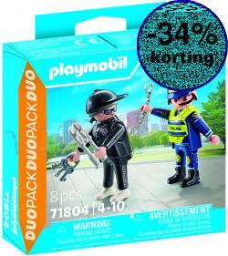 PLAYMOBIL Politieman en Inbreker