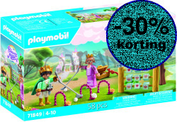 PLAYMOBIL Tuin + Koninklijke Spelletjes