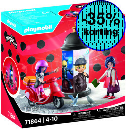 PLAYMOBIL Miraculous Scooterrit Parijs