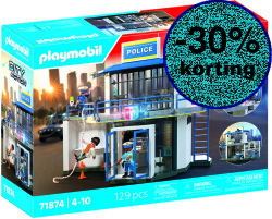 PLAYMOBIL Politiebureau+Onderzoeksruimte