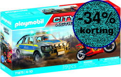 PLAYMOBIL Achtervolging met Politie-