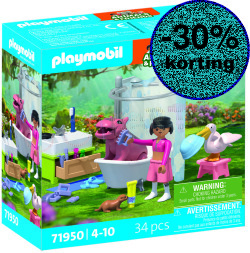 PLAYMOBIL Dierenbadplezier