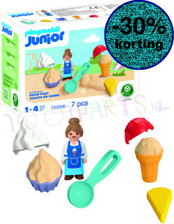PLAYMOBIL Junior Zand-IJswinkel