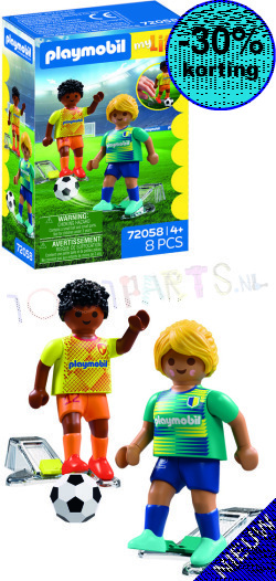 PLAYMOBIL Voetbalspelers