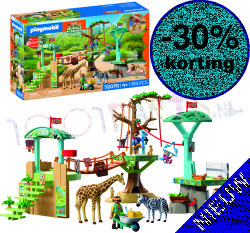 PLAYMOBIL Dierentuin: Wildernis Klimpark