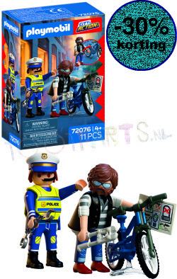 PLAYMOBIL FietsenDiefstal met Poltie