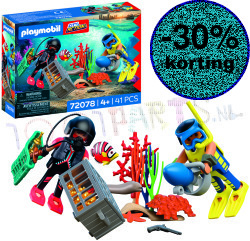 PLAYMOBIL Politieduiker met Schat