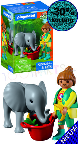 PLAYMOBIL Dierentuin: Babyolifant en