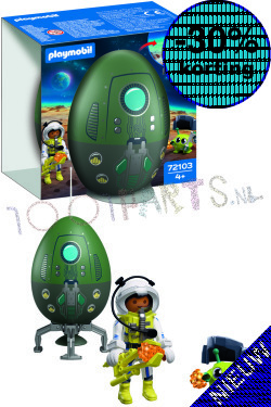 PLAYMOBIL Speel-Ei: Ruimte + Ei-Capsule
