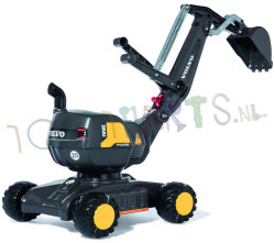 VOLVO Graafmachine WielKraan Zwart