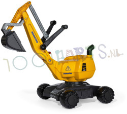 KOMATSU Graafmachine WielKraan Geel