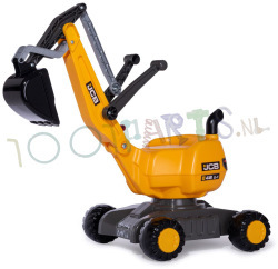 JCB Graafmachine WielKraan Geel