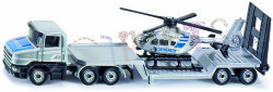 Dieplader met Helikopter ca. 1/87
