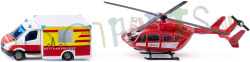 Mercedes-Benz Ambulance en Helicopter