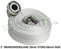 2" BRANDWEERSLANG 20mtr STORZ 66mm NOK