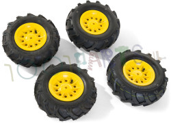 Rolly Toys Luchtbanden set 4 delig geel