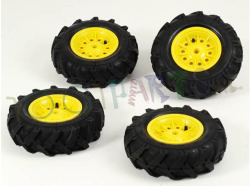 Rolly Toys Luchtbanden set 4 delig geel